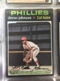 1971 Topps #490 Deron Johnson Phillies