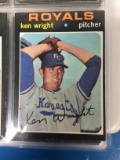 1971 Topps #504 Ken Wright Royals