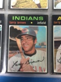1971 Topps #539 Larry Brown Indians