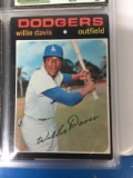 1971 Topps #585 Willie Davis Dodgers