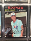 1971 Topps #59 Gene Mauch Expos