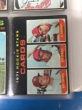 1971 Topps #594 Cardinals Rookie Stars - Bob Chlupsa, Bob Stinson, Al Hrabosky