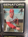 1971 Topps #60 Dick Bosman Senators