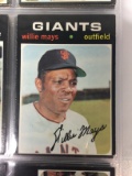 1971 Topps #600 Willie Mays Giants