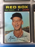1971 Topps #601 Ken Tatum Red Sox