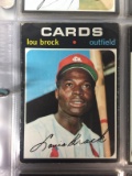 1971 Topps #625 Lou Brock Cardinals