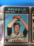 1971 Topps #631 Eddie Fisher Angels