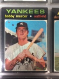 1971 Topps #635 Bobby Murcer Yankees