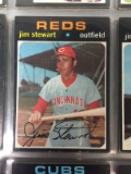1971 Topps #644 Jim Stewart Reds