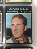1971 Topps #645 Jim Maloney Angels