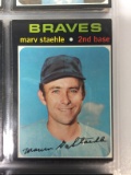 1971 Topps #663 Marv Staehle Braves