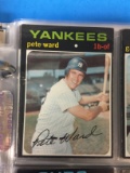1971 Topps #667 Pete Ward Yankees