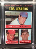 1971 Topps #68 NL ERA Leaders - Tom Seaver