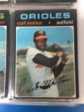 1971 Topps #684 Curt Motton Orioles