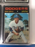1971 Topps #693 Jose Pena Dodgers