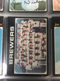 1971 Topps #698 Milwaukee Brewers Team Card