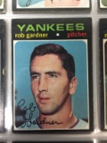1971 Topps #734 Rob Gardner Yankees