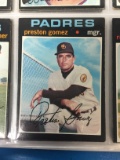 1971 Topps #737 Preston Gomez Padres