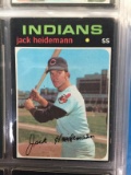 1971 Topps #87 Jack Heidemann Indians
