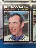 1971 Topps #97 Floyd Wicker Brewers