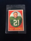 1958 Topps #4 Bill Barnes Eagles Football Card