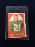 1958 Topps #4 Bill Barnes Eagles Football Card