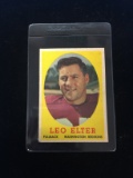 1958 Topps #25 Leo Elter Redskins Football Card