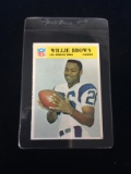 1966 Philadelphia #93 Willie Brown Rams Football Card