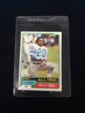 1981 Topps #100 Billy Sims Lions Rookie Football Card