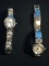 2 Count Lot of Women's Wrist Watches