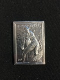 1988 Topps Gallery of Champions Nolan Ryan Aluminum Baseball Card - RARE