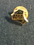 AMA American Motorcycle Association Member Pin - Year 9