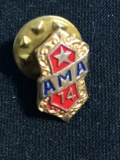 AMA American Motorcycle Association Member Pin - Year 14