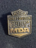 Vintage 1995 Harley Davidson MDA Vest Lapel Pin - RARE