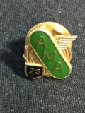 AMA American Motorcycle Association Member Pin - Year 23