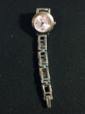 Women's Silver Tone Guess Wrist Watch
