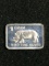 1 Gram .999 Fine Silver Rhinoceros Bullion Bar