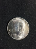 1966 United States Kennedy Half Dollar - 40% Silver Coin BU Grade
