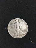 1943 United States Walking Liberty Half Dollar - 90% Silver Coin