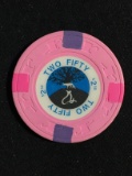 Pink $2.50 Casino Poker Chip