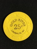 Gold River 25 Cent Poker Chip - Laughlin, NV