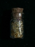 Glass Vial of 24K Gold Flakes
