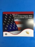 2013 United States Mint Uncirculated Coin Set - Denver Mint