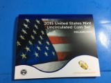 2015 United States Mint Uncirculated Coin Set - Philadelphia Mint