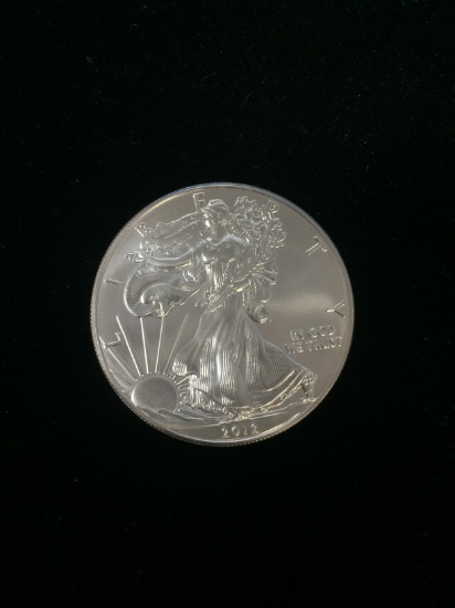 1 Troy Ounce .999 Fine Silver 2012 U.S. American Eagle Silver Bullion Round Coin