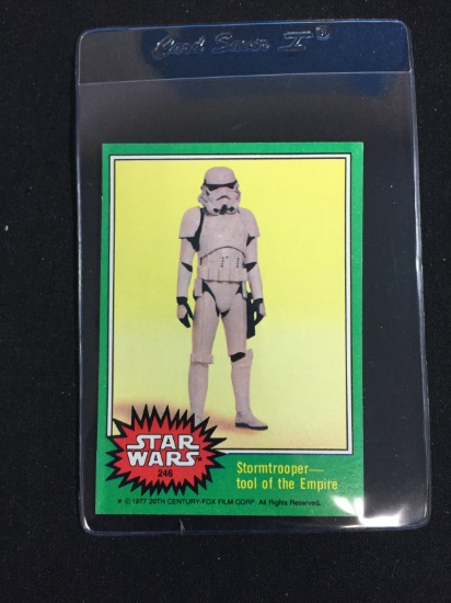 1977 Topps Star Wars Series 4 Card #246 Stormtrooper - Tool of The Empire