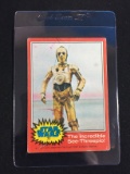 1977 Topps Star Wars Series 5 Card #71 The Incredible See-Threepio!