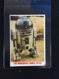 1977 Burger King & Coca-Cola Star Wars Card The Wonderful Droid, R2-D2
