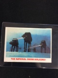 1980 Burger King & Coca-Cola Star Wars Card The Imperial Snow Walkers!