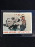 1980 Burger King & Coca-Cola Star Wars Card Luke Astride His Taun Taun